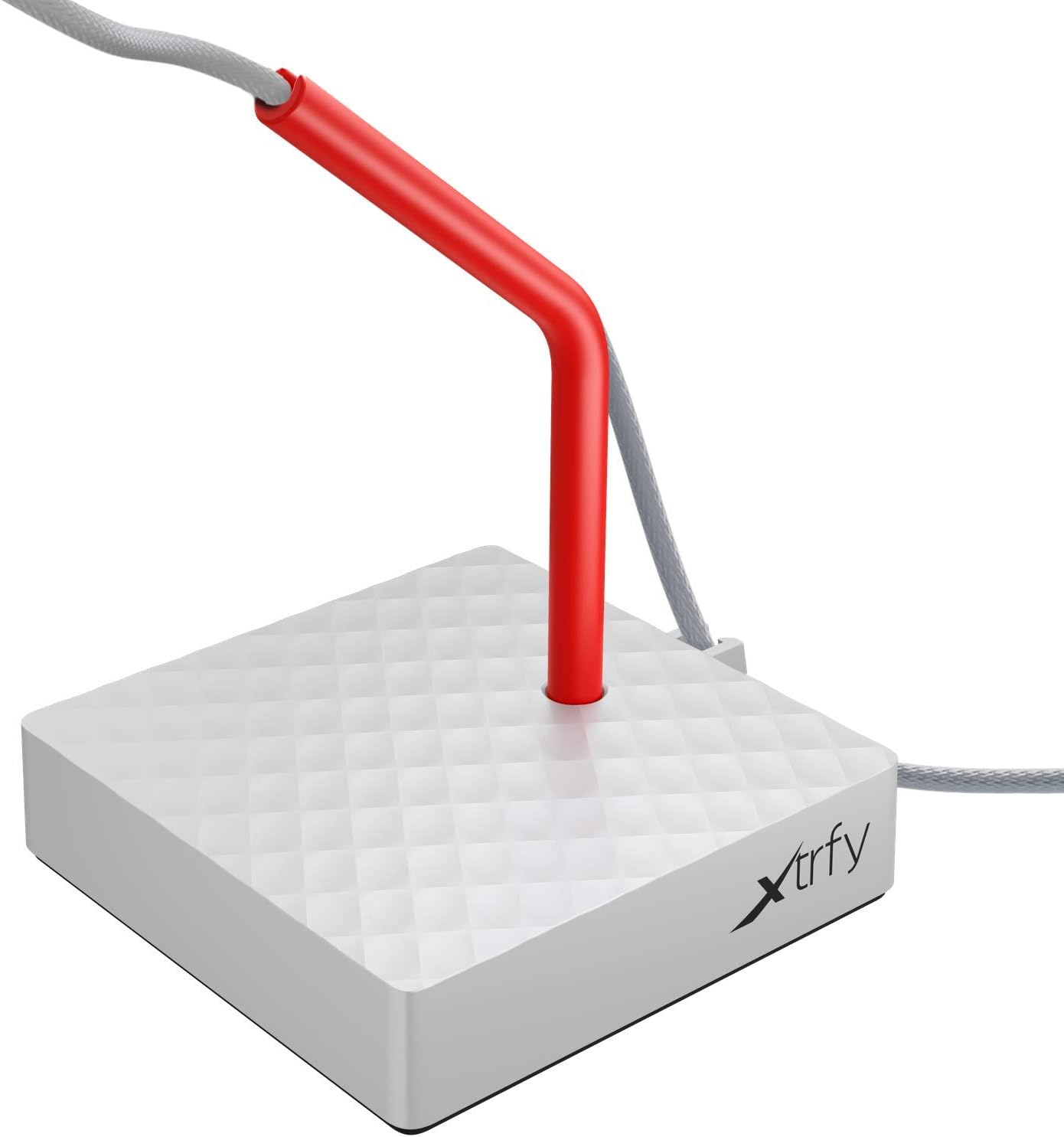 Xtrfy B4 Mouse Bungee For Smoother Gaming Flexible Silicone Arm Steady Base Non Slip Rubber Bottom Compact And Convenient Retro Main image