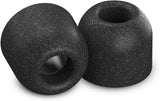 Comply Hear Isolation T500 Replacement Foam Earphone Earbud Tips Black 3 Pairs Large