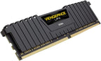 CORSAIR CMK8GX4M1D3000C16 Vengeance LPX Desktop Memory Black 8GB Kit