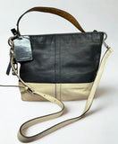 Coach Hamptons Weekend Leather Shoulder Bag 19393