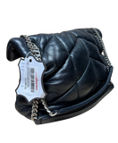 Saint Laurent Black Quilted Leather Small Loulou Puffer Shoulder Bag