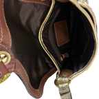 Coach 11593  Bleecker Signature Canvas Mini Buckle Flap Bag