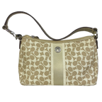 Coach Signature C Chelsea Heritage Gold Shoulder Bag