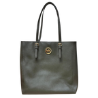 Michael Kors Jet Set Dark Olive Green Tote Bag Purse Carryall
