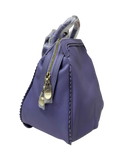 Braun Buffel Backpack Leather Purple