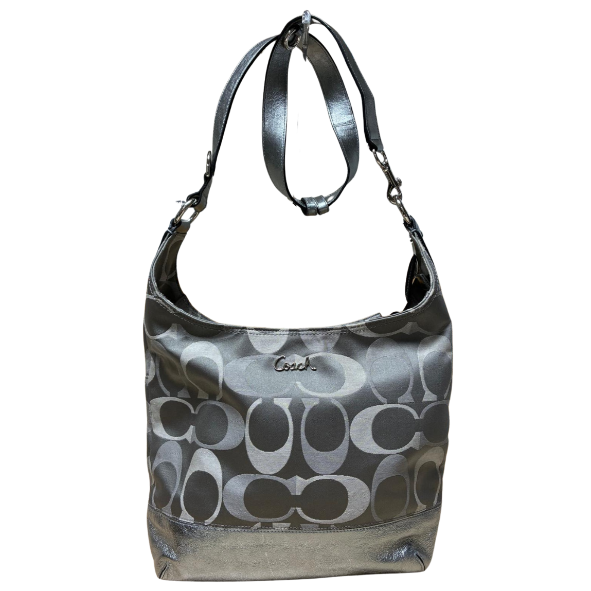 Coach F17678 Ashley Optic Signature Hobo Duffle Bag Main image
