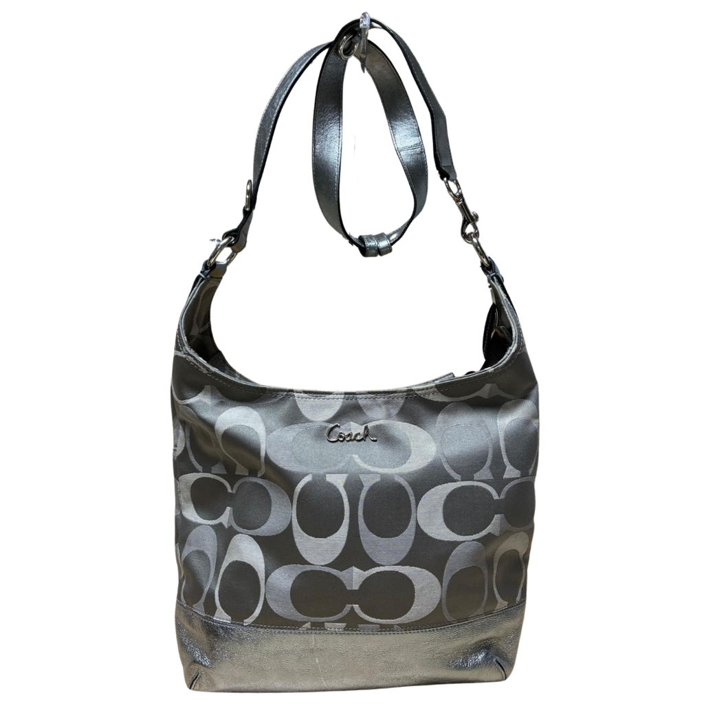 Coach F17678 Ashley Optic Signature Hobo Duffle Bag