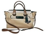 Coach 34816 Swagger 27 Colorblock Pebbled Leather