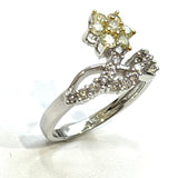 18K WG Diamond Ring