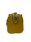 Coach Mustard Yellow Leather Mini Bennett Satchel