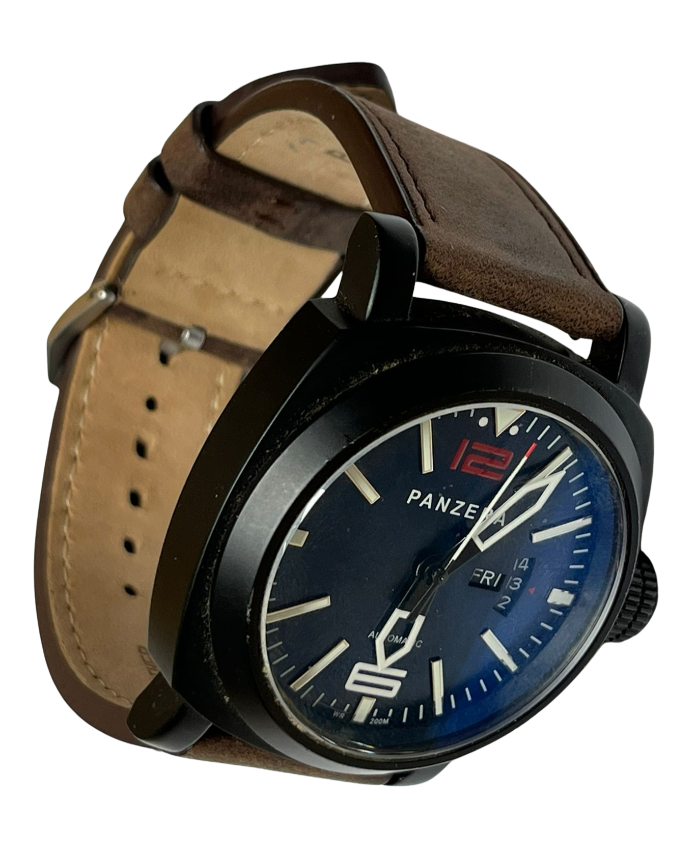 Panzera Aquamarine 45 Pacific Spirit A4502 Luxury Dive Watch 20ATM