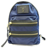 Marc Jacobs Blue & Black Nylon Backpack