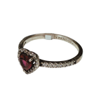 Pandora Elevated Red Heart Ring