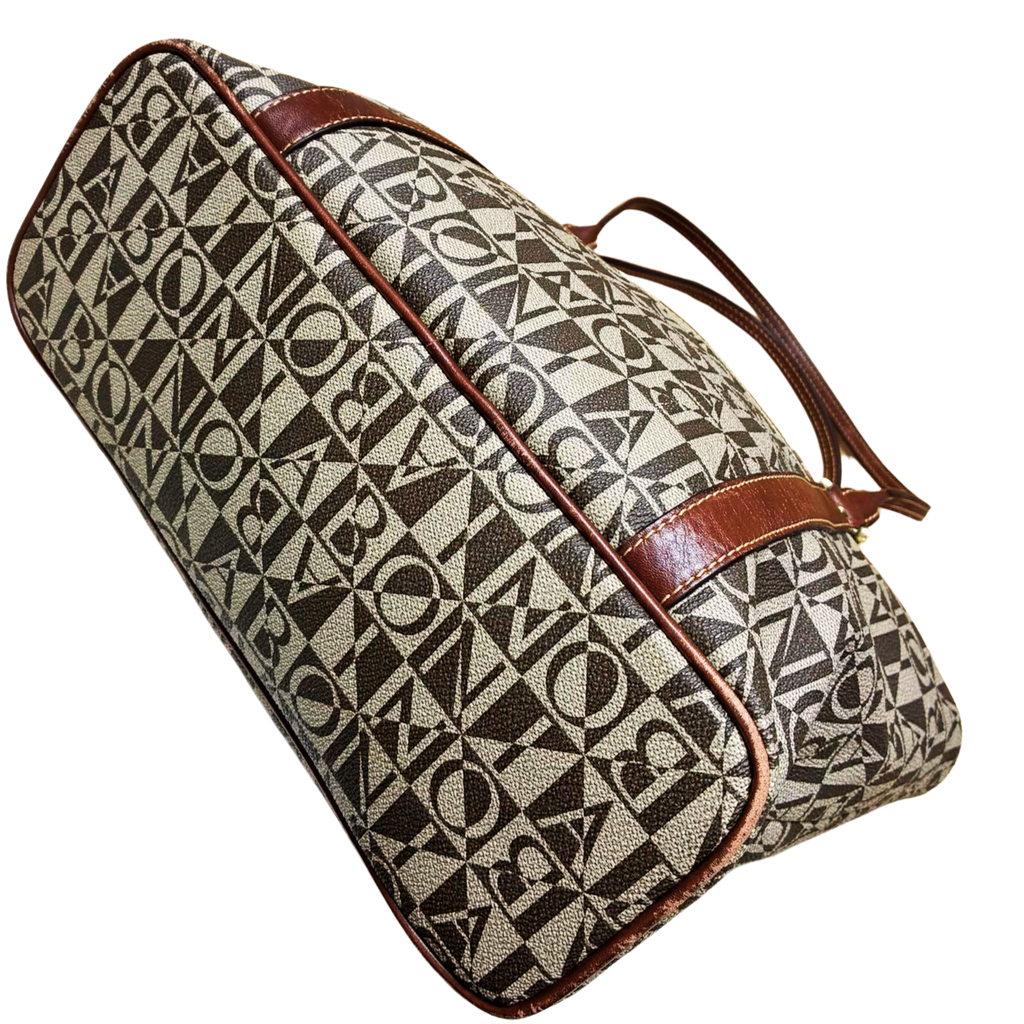 Bonia Monogram Tote Bag