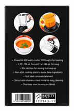 Mayer MMSM175 AllinOne Food Processor Soup Maker Blender