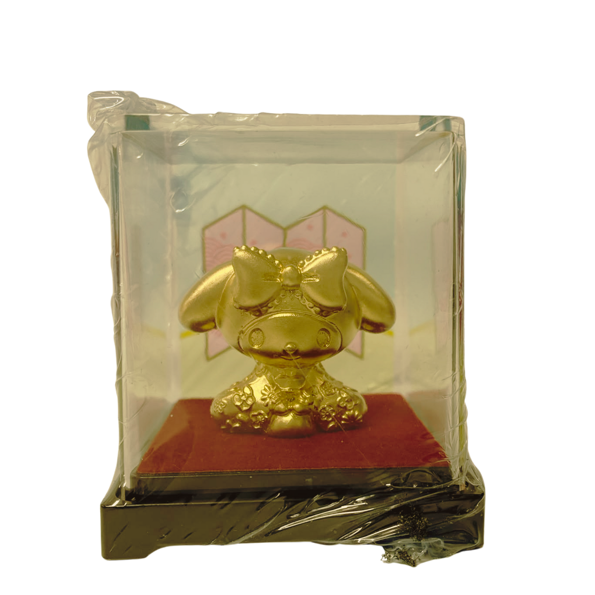 The Singapore Mint Sanrio My Melody Showa Collection 24K Gold Foil Mini Figure