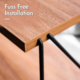 HOUZE RALF 4 TIER SLIM RACK 600MM DY 8194 OAK6