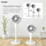 Eluxgo EF30 Air Circulation Stand Fan (White)
