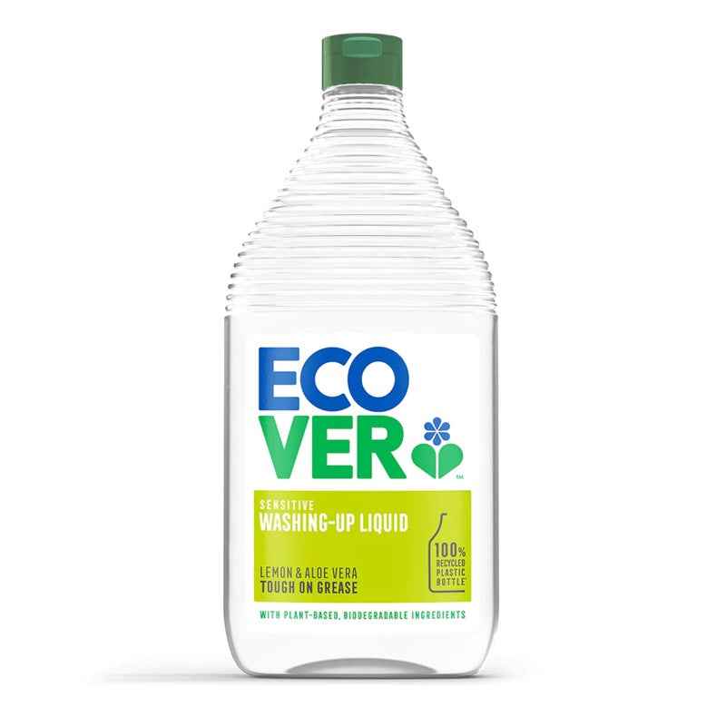 ECOVER LEMON & ALOE VERA DISH WASHING LIQUID-450ML