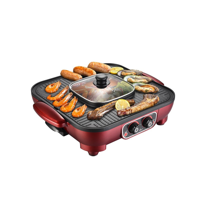 Morries MS1688TH Multi Functional Pan With Hot Pot Secondary image