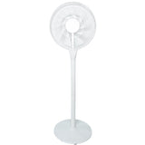 MORRIES MS-1611DCSFR-WH 16 INCH 2 in 1 DC Stand Fan W/Remote (WHITE)