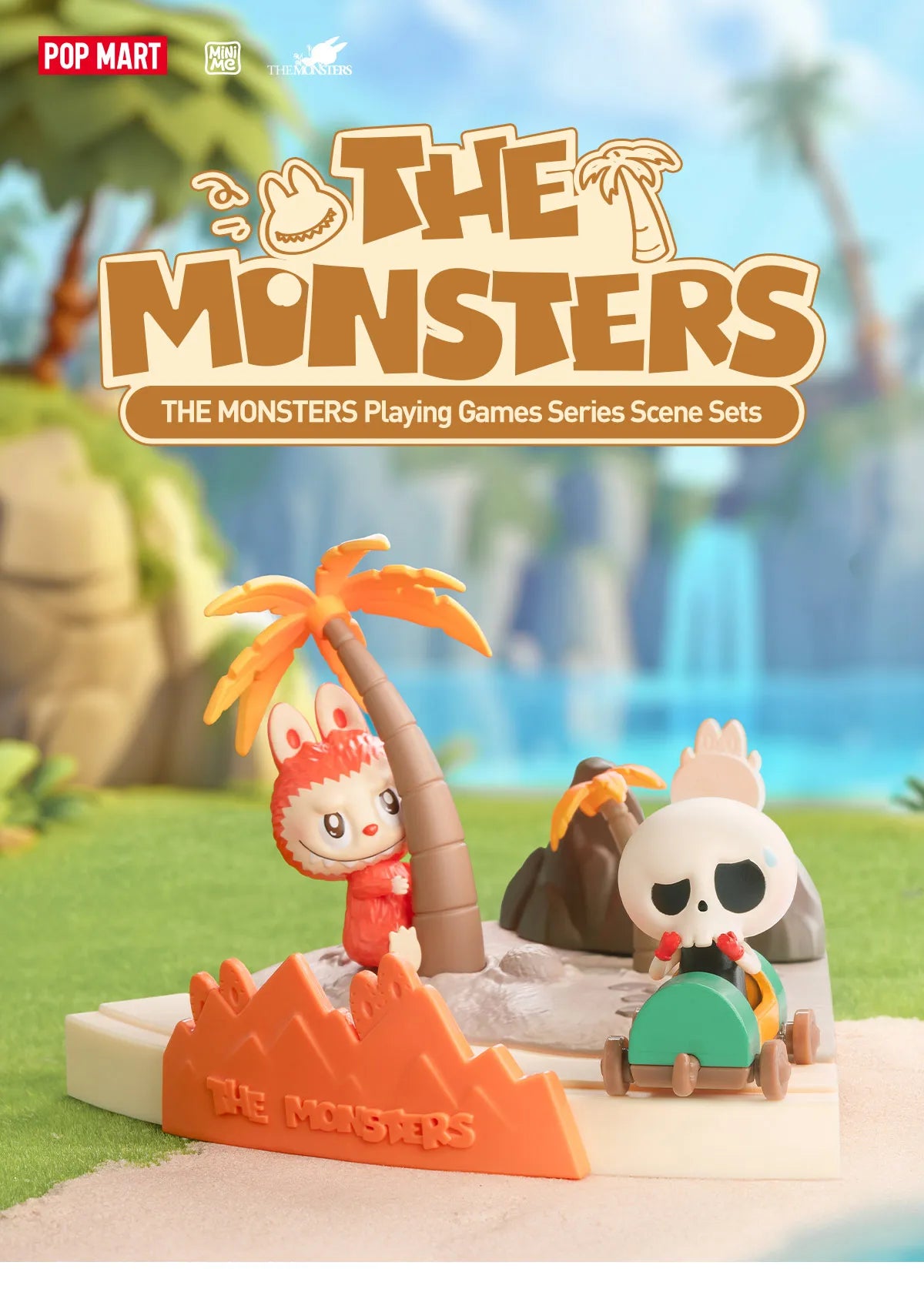 The Monsters Playing Games Series Scene