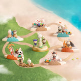 The Monsters Playing Games Series Scene