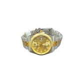 PROKING Men Watch Silver w/ Gold