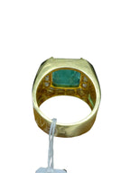 Emerald Diamond Ring