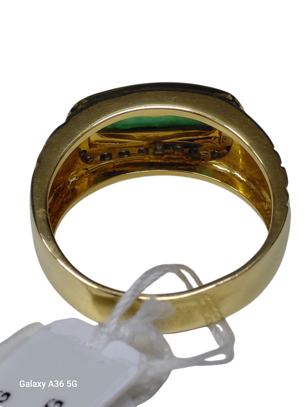Jade Diamond Ring
