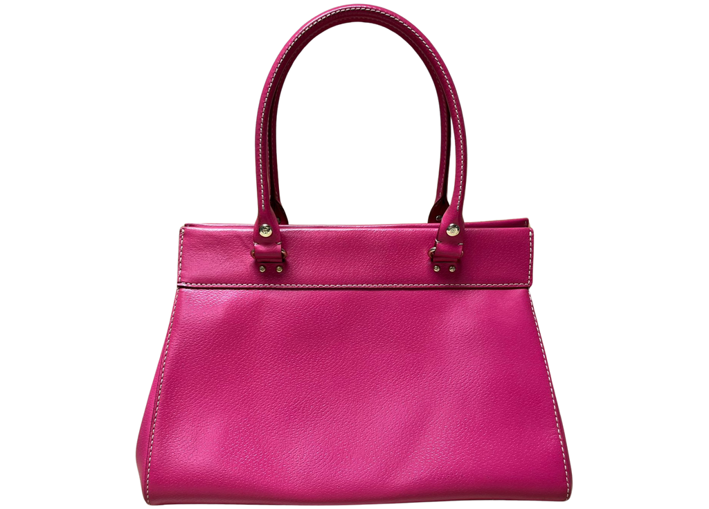 Kate Spade New York Wellesley Pink Leather Tote Bag