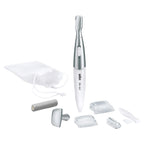 Braun Silk Epilator FG 1100 Trimmer Bikini Face Eye Brow Hair Removal Electric Shaver Styler for Women White