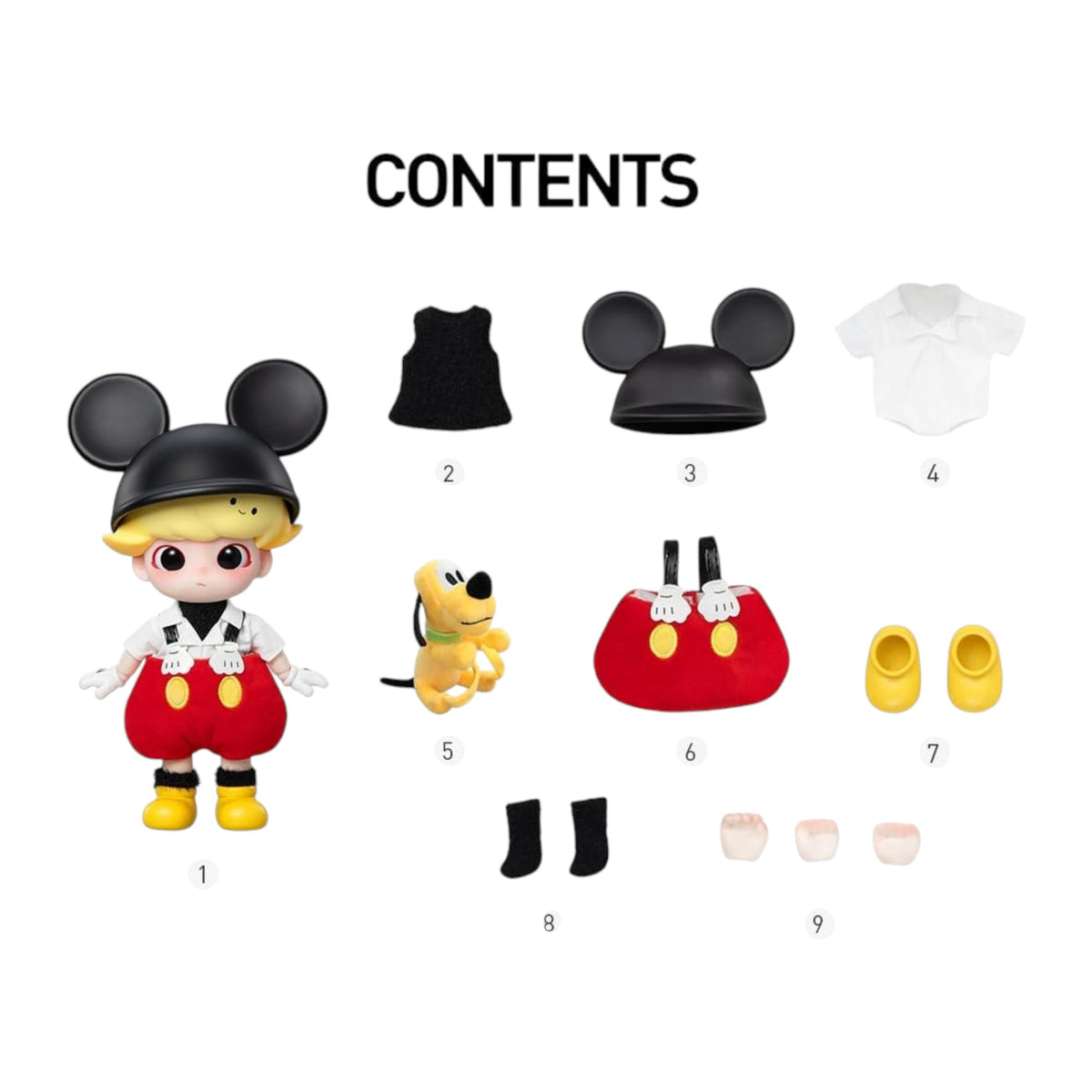 POP MART DIMOO MICKEY 1/8 Action Figure Series