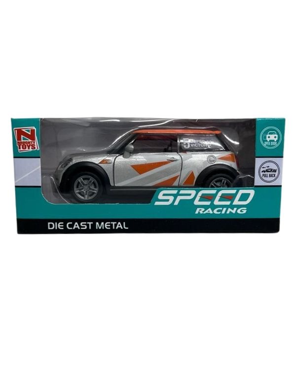 N Toys Speed Racing Die Cast Metal Pull Back Car Secondary image