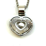Chopard, 18KWG Happy Diamond Necklace