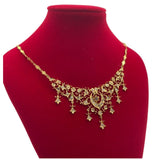 20K Yellow Gold Peranakan Intan Necklace