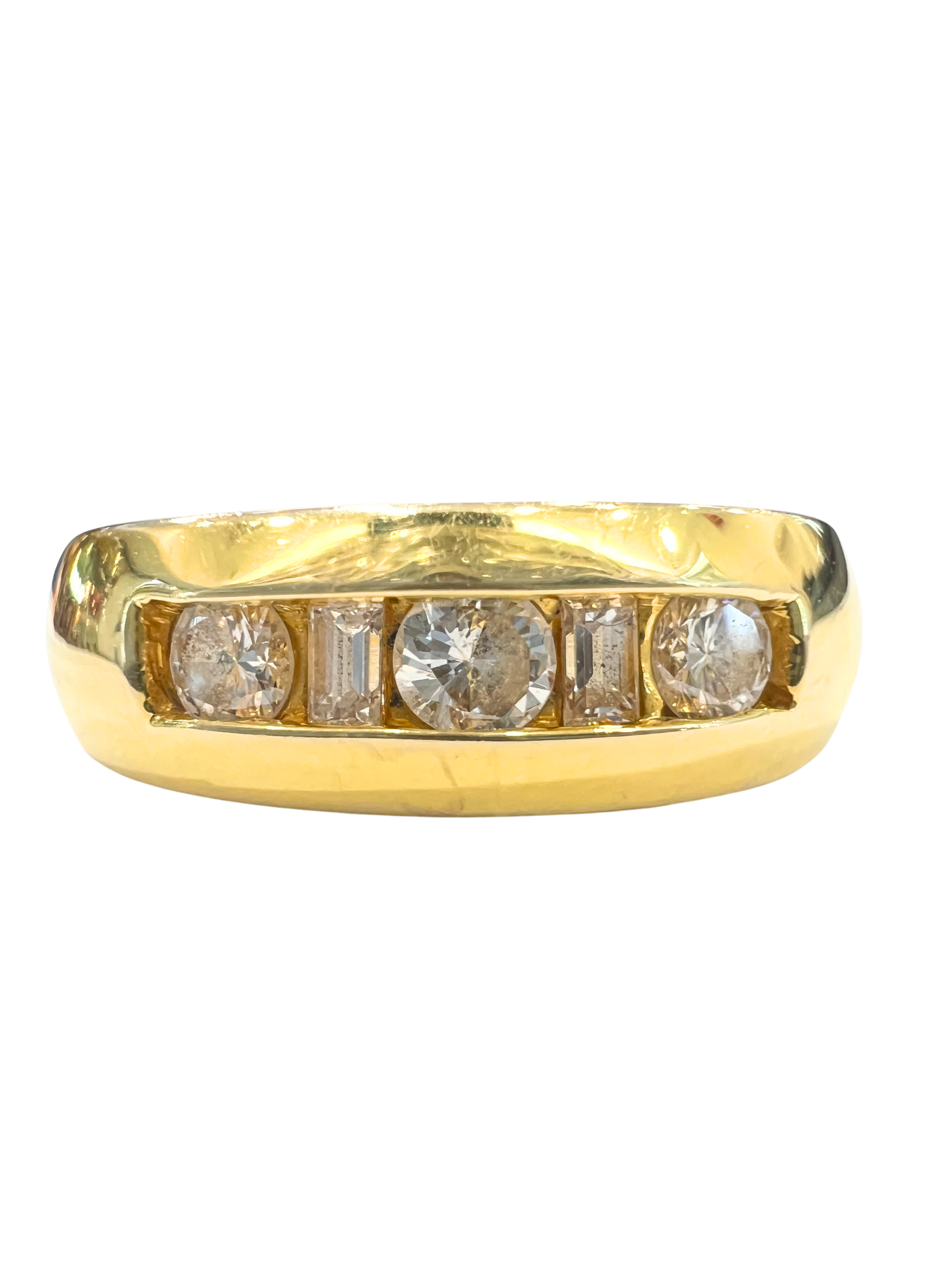 Yellow Gold Diamond Ring Main image