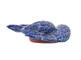 Natural Tanzanite Carving Display