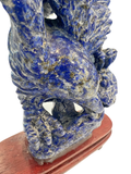 Natural Tanzanite Carving Display