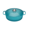 Le Creuset Oval French Oven Cast Iron Casserole, 29cm, Caribbean Blue