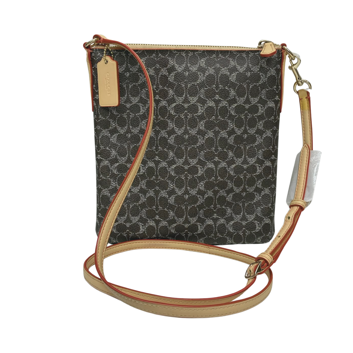 Coach Signature Zip Crossbody Bag