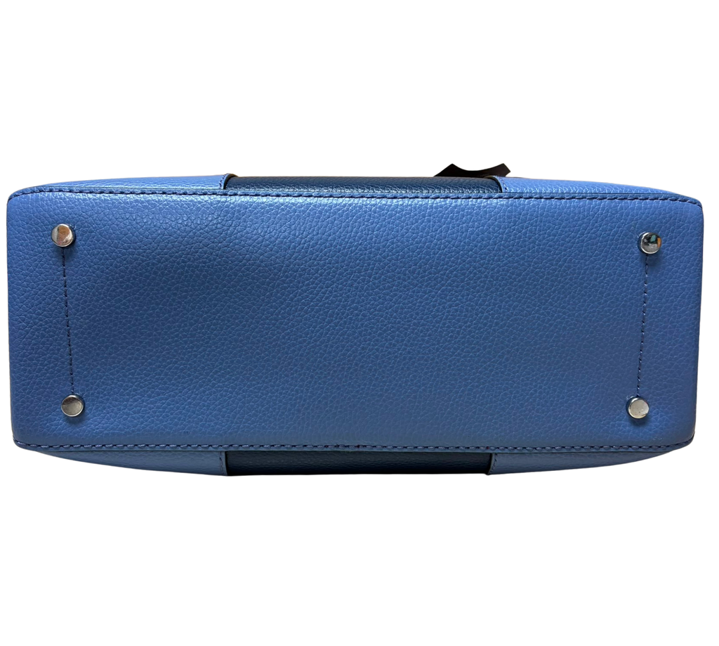 Kate Spade Eva Small Top Zip Satchel Blueberry Cobbler