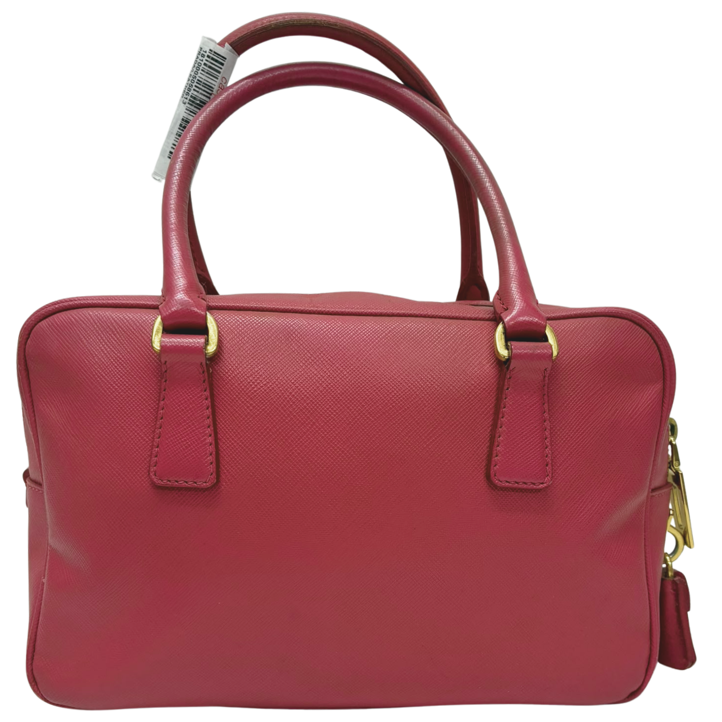 Prada Saffiano Lux Mini Bowler Bag Secondary image