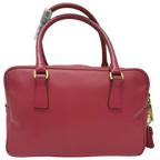 Prada Saffiano Lux Mini Bowler Bag
