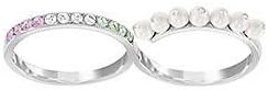 Swarovski 5111697 Double Calista Ring Size 55