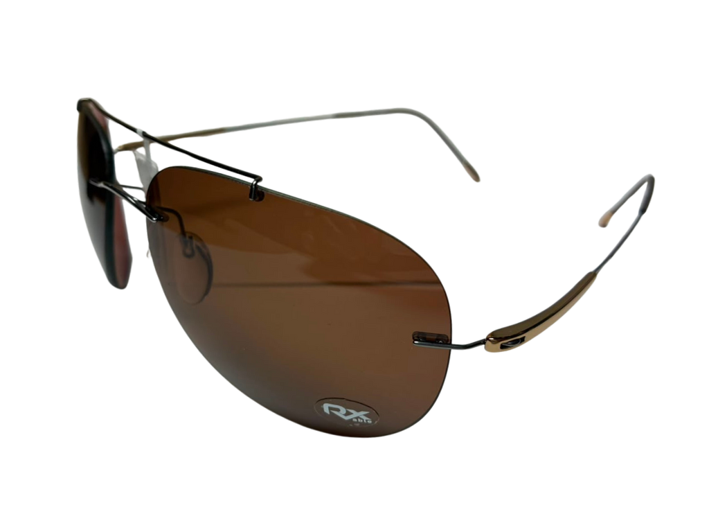 Silhouette RXable Polarized Sunglasses 8650 61 6201