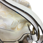 Coach F10379 Signature C Canvas And Leather Shoulder Bag