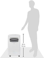 Midea MPPF09CRN1 Portable Air Conditioner 9000BTU Hands Free With Remote White