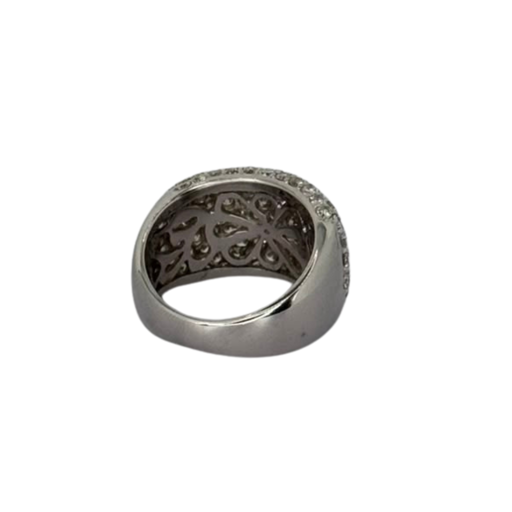 PT900 Diamond=3cts Lady Ring With Cert