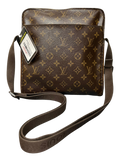 Louis Vuitton Monogram Trotteur Beaubourg Shoulder Bag Brown Monogram Canvas And Leather